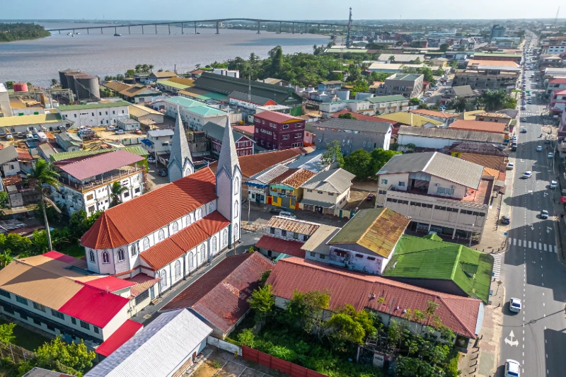 スリナムの風景