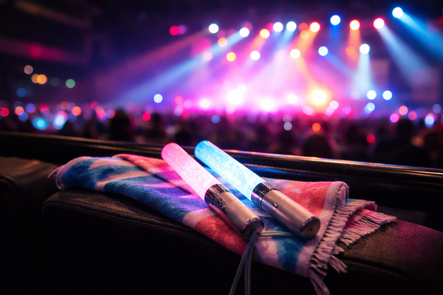 ライブを楽しむ休日のイメージ